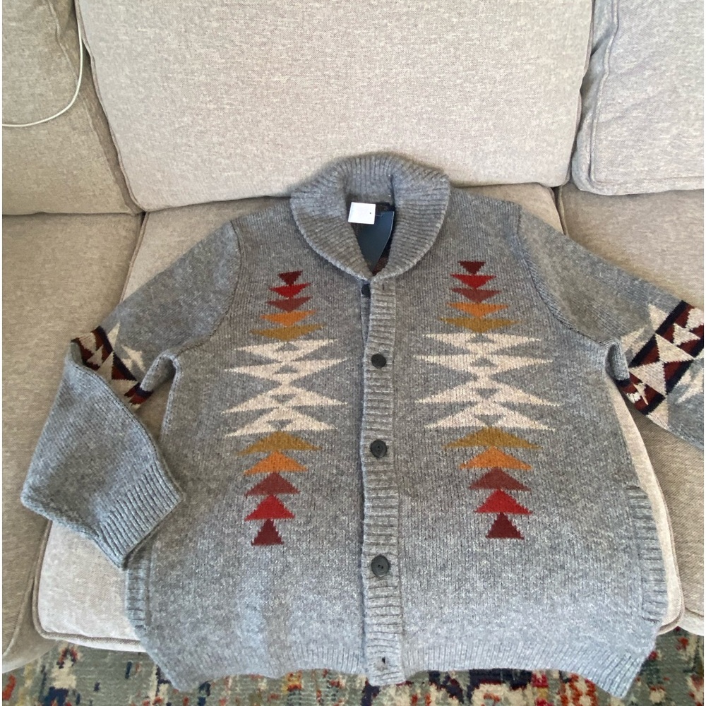NWT Mens Tucson Shetland Cardigan by Pendelton